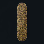 Skateboard Leopard Spots Gold Fur Jaguar Motif<br><div class="desc">Cette conception peut être personnalisée en choisissant l'option personnaliser pour ajouter du texte ou apporter d'autres modifications. Si ce produit a la possibilité de transférer la conception à un autre article, s'il vous plaît assurez-vous d'ajuster la conception pour s'adapter si nécessaire. Contactez-moi à colorflowcreations@gmail.com si vous souhaitez avoir cette conception...</div>