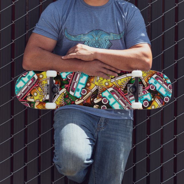 Skateboard Les années 80 (Extérieur 3)