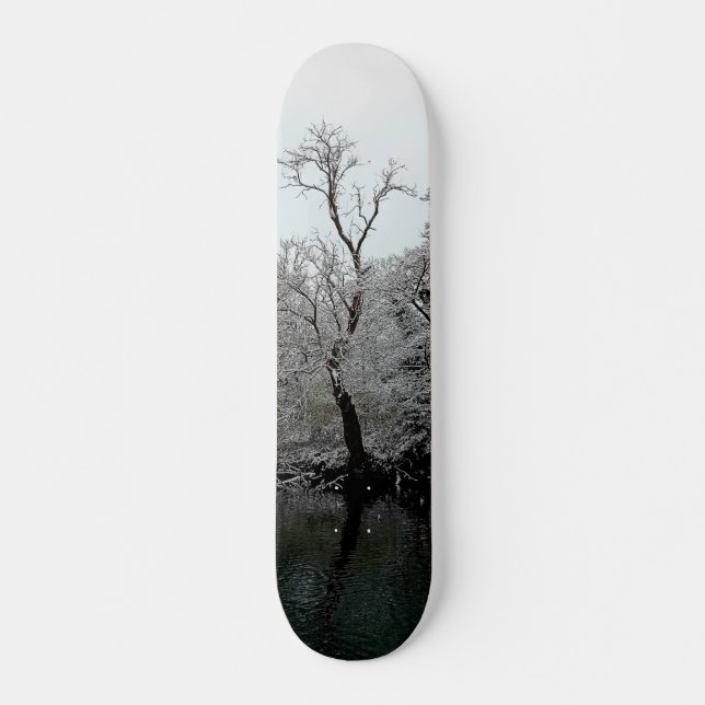 Skateboard Les arbres, à l'eau (Devant)