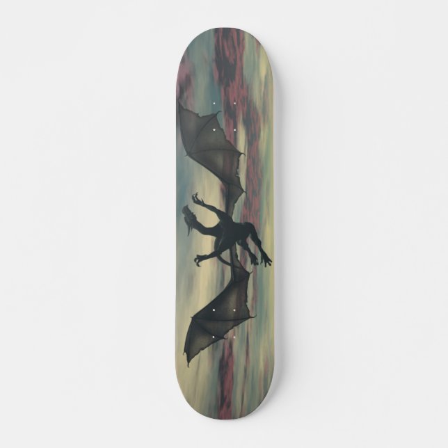 Skateboard Les cieux peints (Devant)