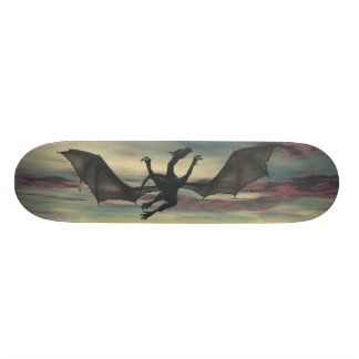 Skateboard Les cieux peints