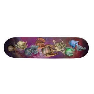 Skateboard Les dragons de planète