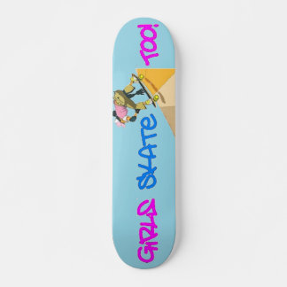 Skateboard Les Filles Patinent Aussi ! Patinage