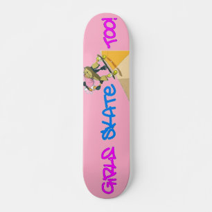 Skateboard Les Filles Patinent Aussi ! Patinage