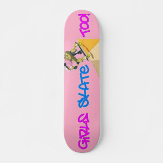 Skateboard Les Filles Patinent Aussi ! Patinage