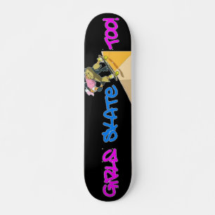 Skateboard Les Filles Patinent Aussi ! Patinage