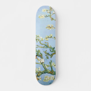 Skateboard Les fleurs d'amandes de Van Gogh