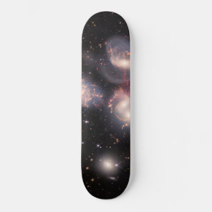 Skateboard Les galaxies quintette de Stephan   JWST