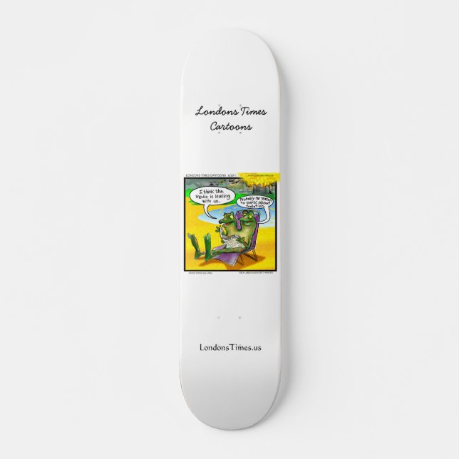 Skateboard Les grenouilles du Japon intactes par les planches (Devant)