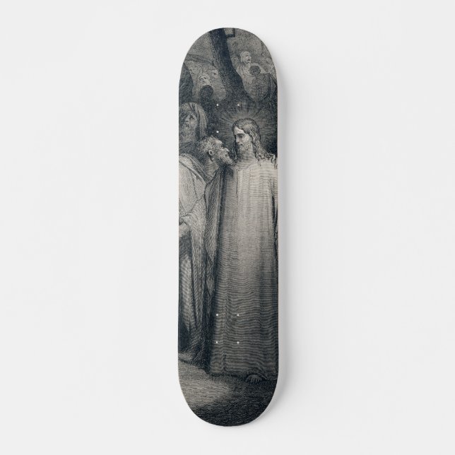 Skateboard Les judas embrassent le 14h45 de marque par (Devant)