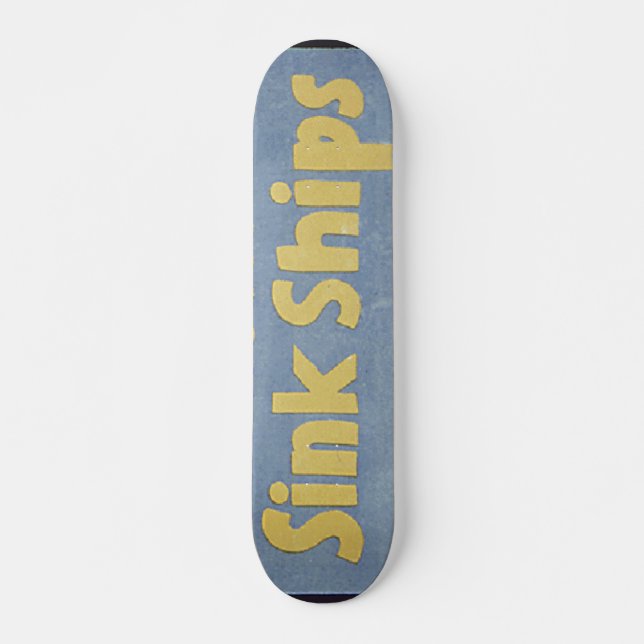 Skateboard Les lèvres Perdues Peuvent Éclater Les Navires Ska (Devant)