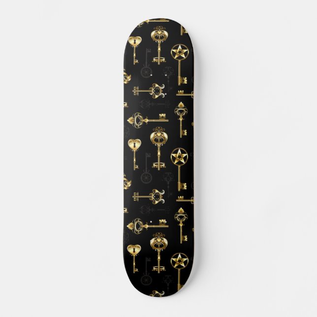 Skateboard Les Patters de Seamless avec Golden Keys (Recto)