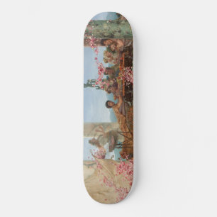 Skateboard Les Roses d'Heliogabalus (Luxe romain antique)