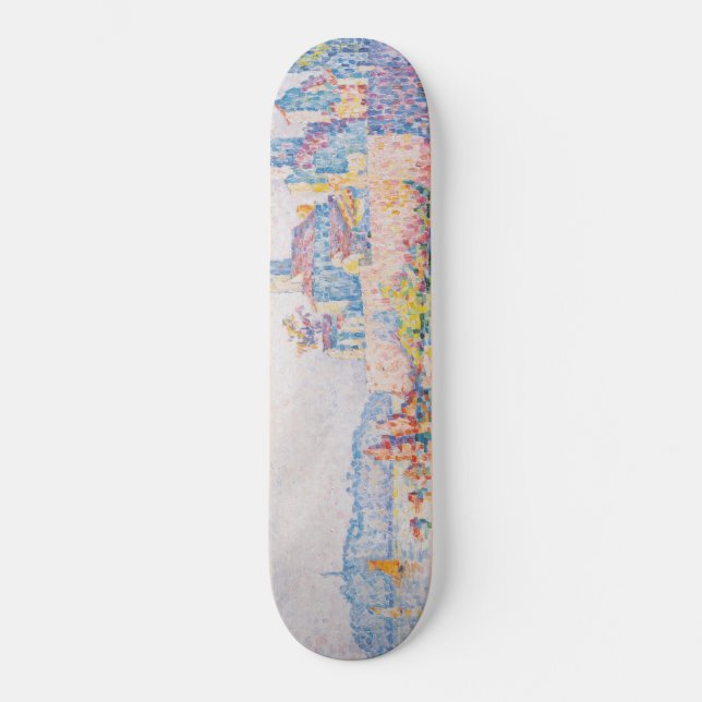 Skateboard Les Tours d'Antibes (par Paul Signac) (Recto)