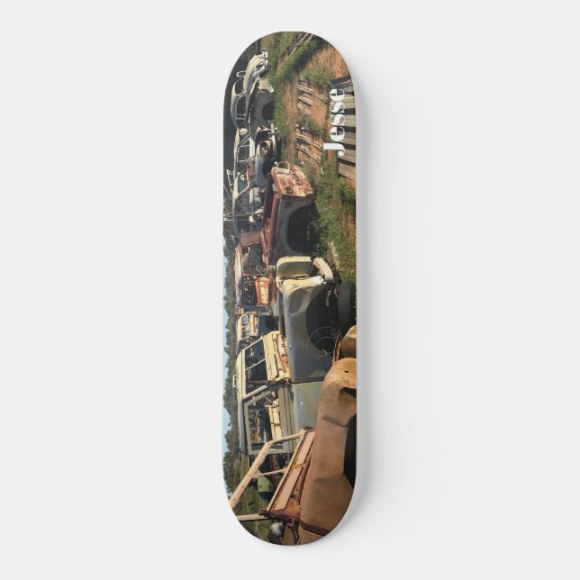 Skateboard Les trésors Junkyard (Recto)