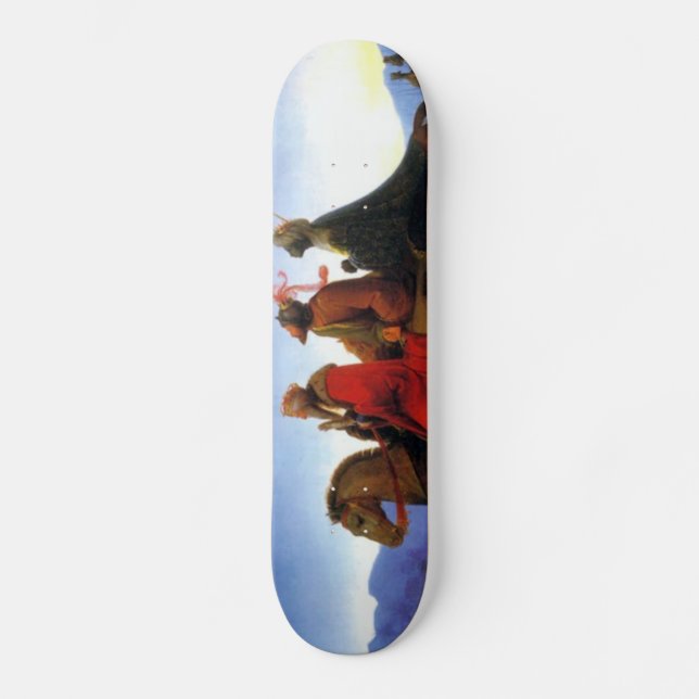 Skateboard Les Trois Sages (Recto)