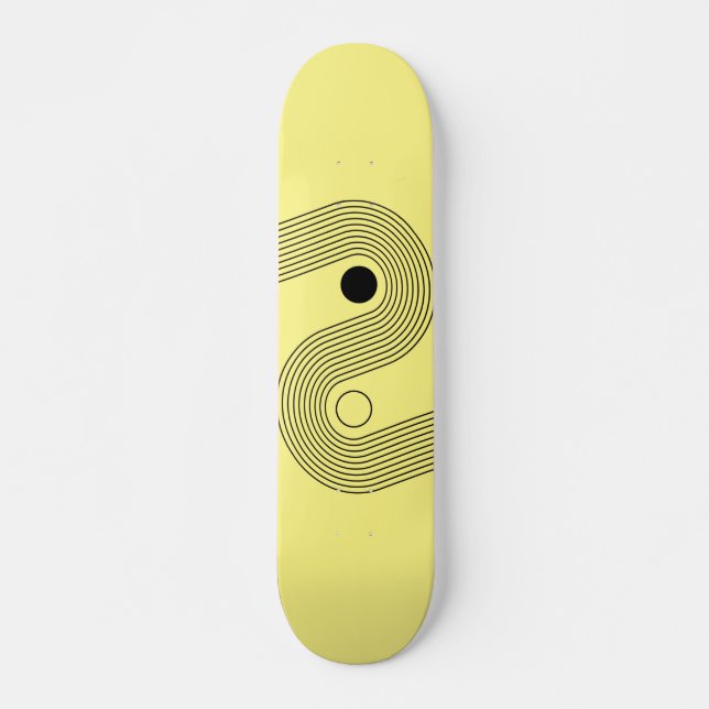Skateboard Les yeux des serpents y (Devant)