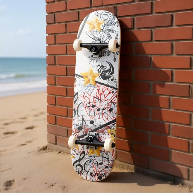 Skateboard L'étoile du dragon (Créateur téléchargé)