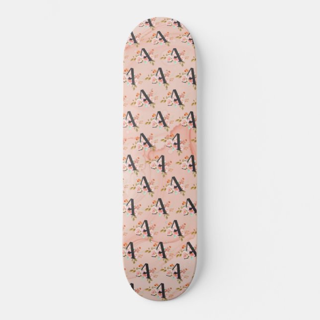 Skateboard Lettre A (Recto)