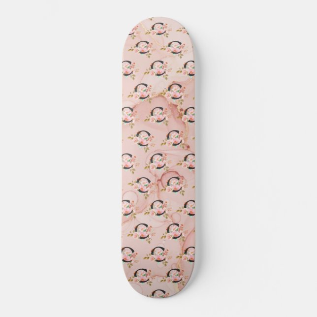 Skateboard Lettre C (Recto)