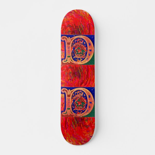 Skateboard LETTRE DU 17E SIÈCLE D Patinage (Devant)