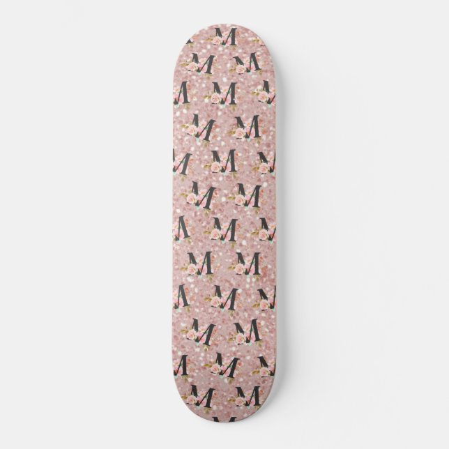 Skateboard Lettre M (Recto)