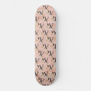 Skateboard Lettre W