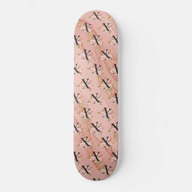 Skateboard Lettre X (Recto)