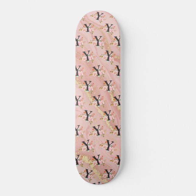 Skateboard Lettre Y (Recto)