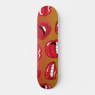 Skateboard Lèvres chaudes