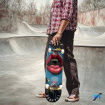 Skateboard Lèvres d'art pop avec expressions comiques - Bold<br><div class="desc">Ce jeu de skateboard accrocheur propose des lèvres pop-art vives avec des bulles vocales de style comique, ajoutant une touche ludique et rebelle. Parfait pour les patineurs au style audacieux et expressif, ce design mêle art pop rétro et ambiance inspirée de la rue pour se démarquer lors de n'importe quelle...</div>