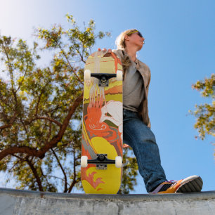 Skateboard Libérez votre bord : la source du mal Art Deck