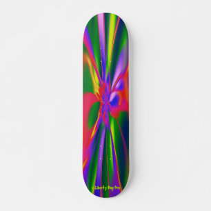 SKATEBOARD LIBERTY DOG PRO SHOP PSYCHEDELICA MADNESS DECK