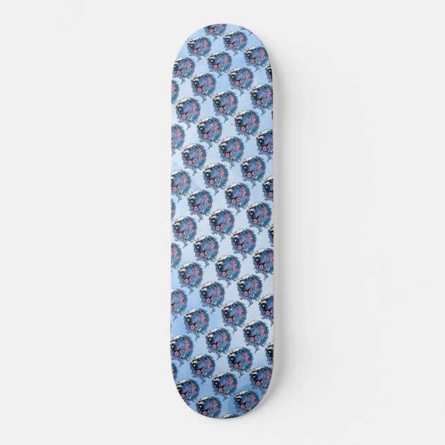 Skateboard Licorne (Recto)