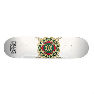 Skateboard Lien d'oeil d'escrocs et de taureaux de châteaux