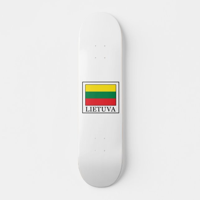 Skateboard Lietuva (Devant)