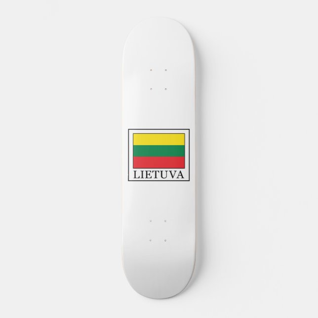 Skateboard Lietuva (Recto)