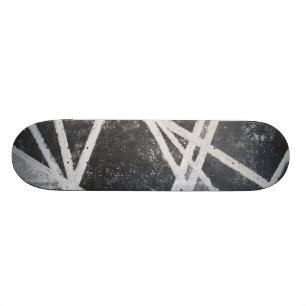 Skateboard Lignes blanches graffiti d'extrémité