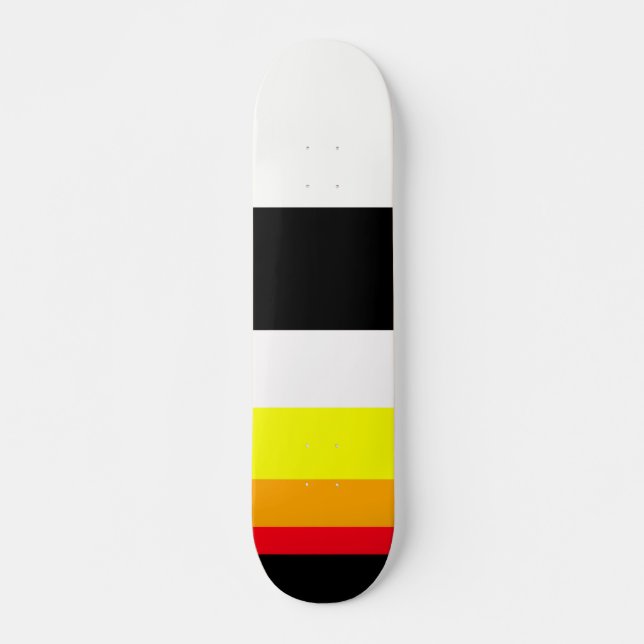 Skateboard Lignes d'automne (Devant)