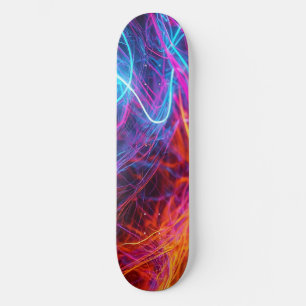 Skateboard Lignes de néon