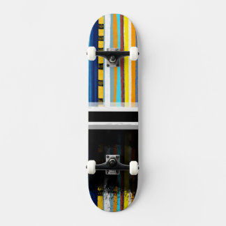 Skateboard Lignes gélatine arc-en-ciel éclaboussure