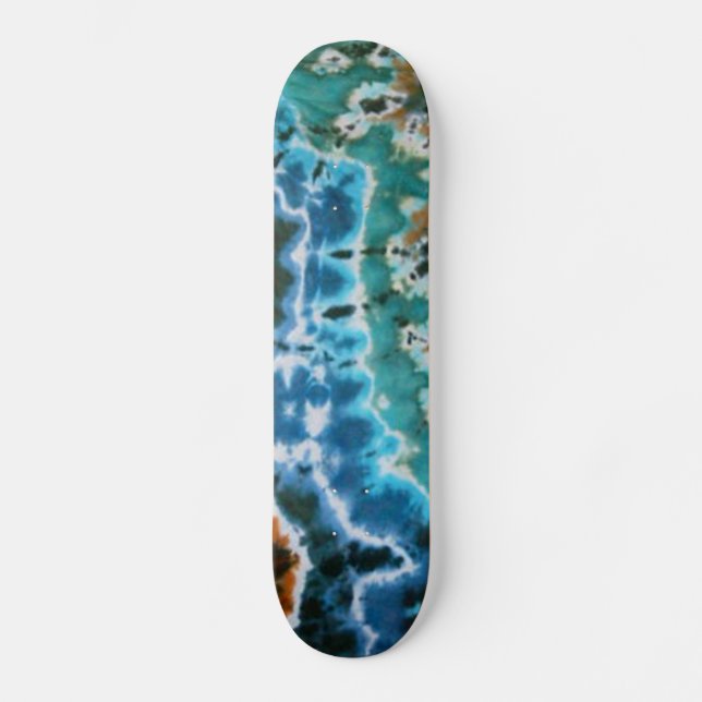 Skateboard Lignes Tie Dye (Recto)