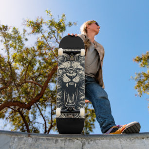 Skateboard Lion