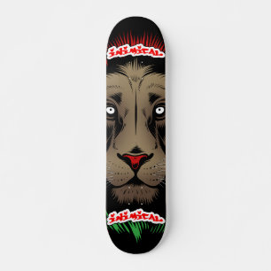 Skateboard Lion de reggae inimique