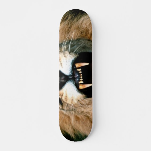Skateboard Lion d'hurlement (Devant)