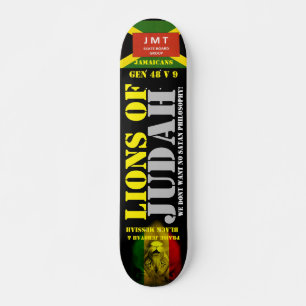 Skateboard LIONS DE JUDAH JMT Skateboard, pont 7¾"