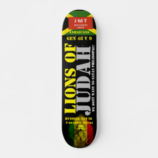 Skateboard LIONS DE JUDAH JMT Skateboard, pont 7¾"