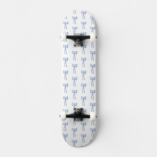 Skateboard Little Bow Blue Skate