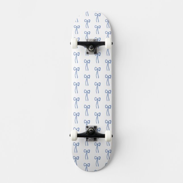 Skateboard Little Bow Blue Skate (Recto)