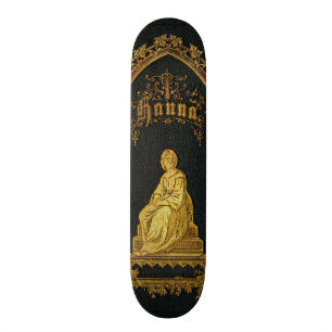 Skateboard Livre de prière juif doré d'antiquité de